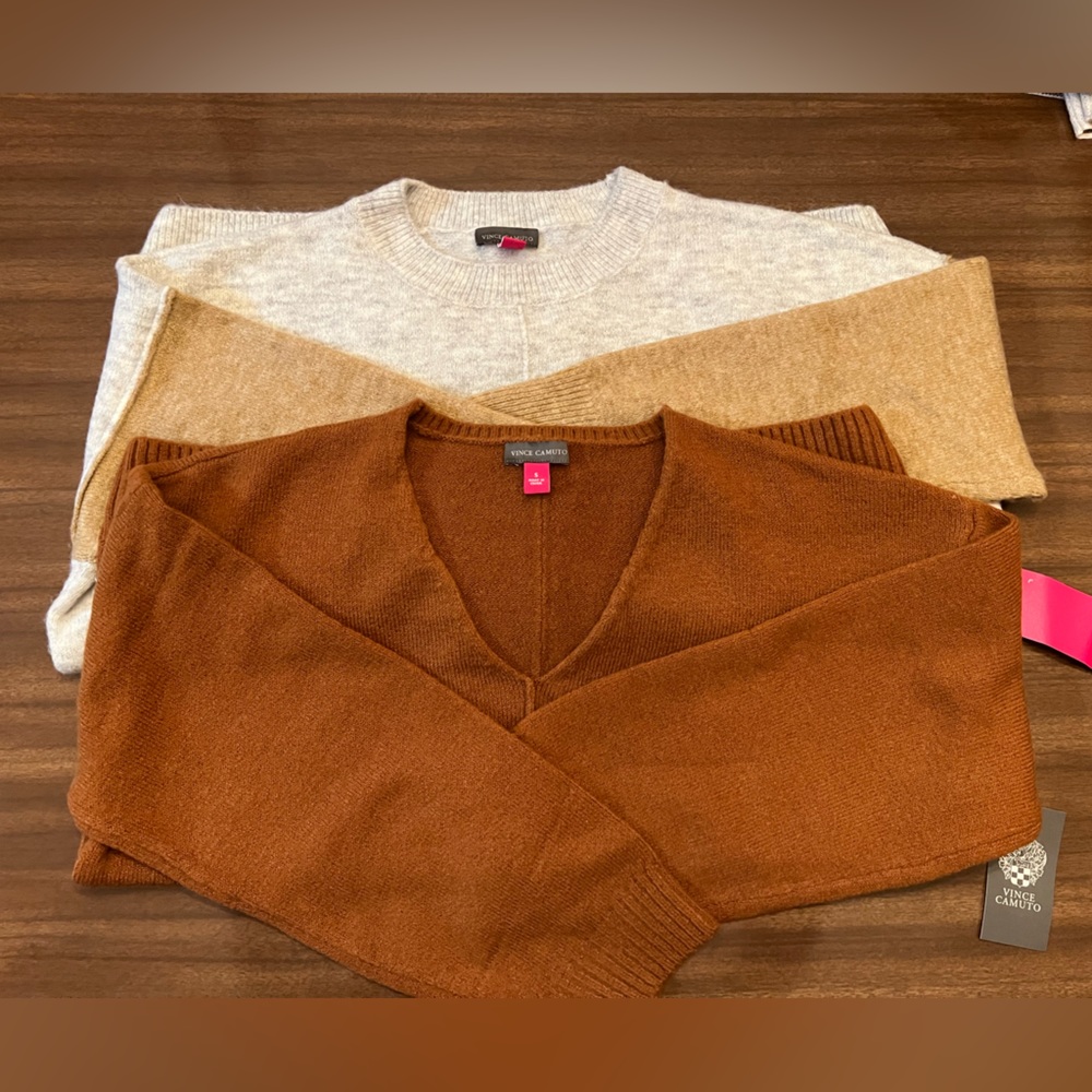 Bundle of 2 Vince Camuto sweaters size small